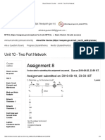 Basic Electric Circuits - Unit 10 - Two Port Network