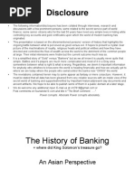 History Banking