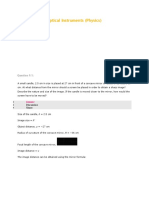 Ray Optics and Optical Instruments