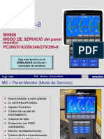 Modo de Servicio Panel Monitor Linea PC