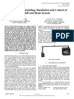 Mathematical Modeling Simulation and Control of Ball and Beam System 