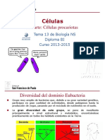 GTP - T 12.células (2 Parte - Células Procariotas) 2013-15