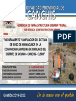 Cartel de Obra Ultimo Maria Concepcion