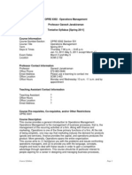 UT Dallas Syllabus For Opre6302.501.11s Taught by Ganesh Janakiraman (gxj091000)