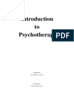 Psychotherapy