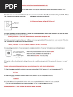 Water Potential Worksheet Key