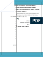 4.1.2 Ecuaciones de Balance Materia