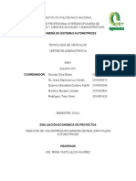 Evaluación Económica de Proyectos