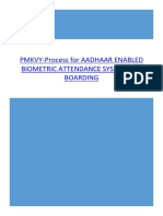 PMKVY Process For Aadhar Enabled Biometric Attendance System On Boarding