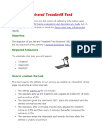 Astrand Treadmill Test Dan Bruce Treadmill Test