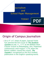 CJ and School Paper Management