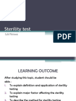 Sterility Test