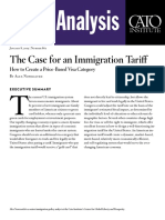 The Case For An Immigration Tariff: How To Create A Price Based Visa Category