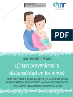 Como Prevenimos La Discapacidad en Los Niños