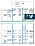 Action Plan in Math
