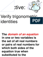 Basic Trigomometric Identities Revised