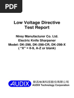 LVD Test Report