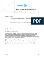 656 Interact Club Standard Constitution en PDF