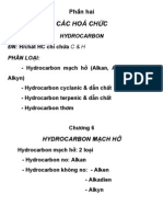 Chuong 6. Hydrocarbon