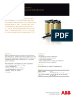 1LES100025 ZD Low Voltage Transformers PDF