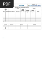 Anchor Bolt Tightening Report