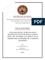 Tesis Sobre Evaluación Del Currículo PDF