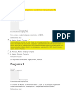 Evaluación Unidad 2 Organismos Económicos Internacionales ML