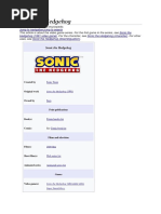 Sonic Wiki