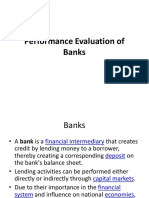 EPM-3.1 Performance Evaluation of Banks