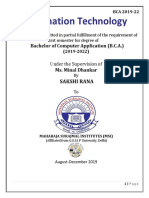 Information Technology IHARSH FILE