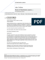 (Oxford Handbooks) Serena Olsaretti - The Oxford Handbook of Distributive Justice-Oxford University Press (2018)