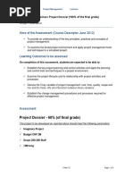 CW1 Project Management Dossier