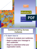 Communicating Across Cultures - Module 03