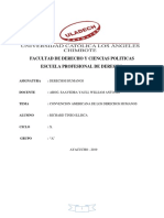 Convencion Americana de Los Derechos Humanos