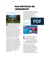 Ultimas Noticias de Uniminuto