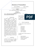 Classification of Transmitters