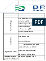 Jadwal Dokter BPJS