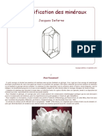 Classification Des Mineraux PDF