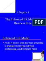 The Enhanced ER Model and Business Rules