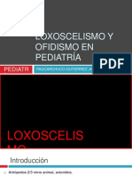 Loxoscelismo y Ofidismo