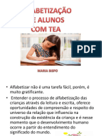 Alfabetização de Alunos Com Tea