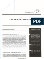 Laboratorio Amplificador Operacional