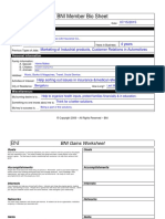 BNI Gains Worksheet