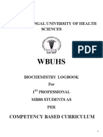 Biochemistry Log Book