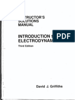 David J. Griffiths - Introduction To Electrodynamics - Instructor's Solutions Manual (1999)