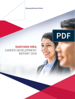 Nanyang Mba Career Report