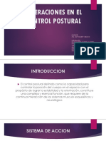 Alteraciones en El Control Postural