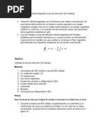 Practica 1 Teoría Electromagnética Ley de Induccion de Faraday