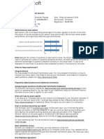 Score Report