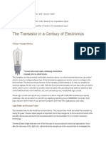 Difference Between Transistor and Vacuum Tube